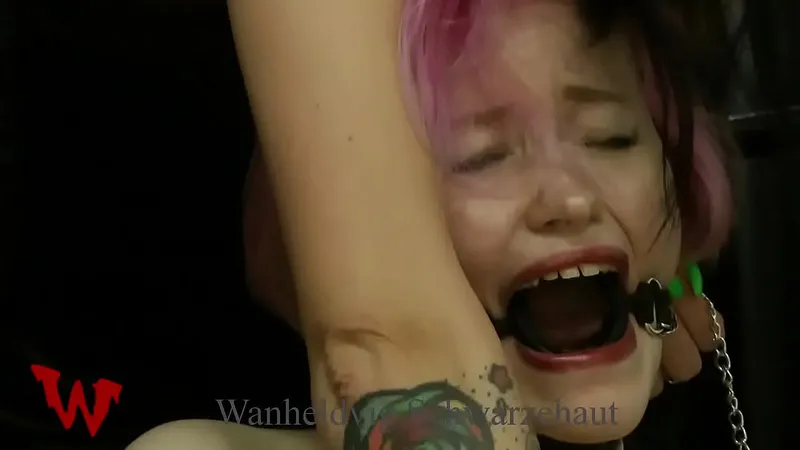 Nika's Strict Punishment: Spanking, Nipple Play, Hot Wax - BDSM