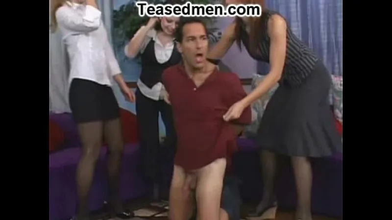 Angry Girls Trample Man