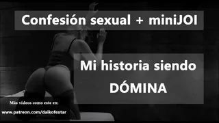 She explains her transformation while jerking you off. In Spanish and complete!