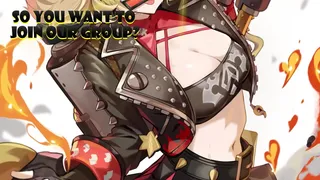 Be a quickie because Burnice want it (Hentai CEI and female domination)