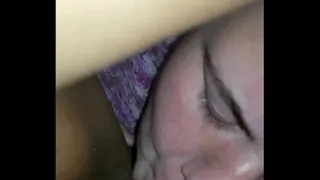 Eating juicy pussy