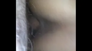 Ebony Likes White Cock