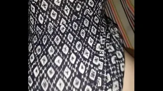 Zayn couldn't resist the urge to stick my cock after taking a walk in a dress
