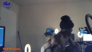 Thot in Texas - African American Ebony Big Ass Fat Booty Gets Homeless Dick - Preview #1