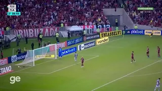 Flemish football Gabigol eating fluminense