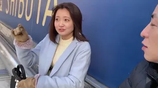 A lewd underwear salesperson who posts erotic promotional videos with huge breasts! Slut fuck in lingerie & super erotic bunny costume! Part1