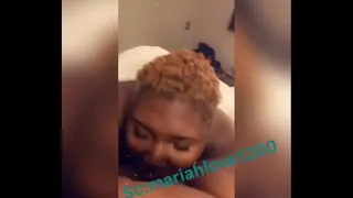 Eating my pussy