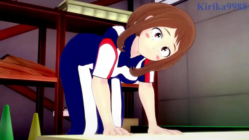 Intense Ochako, Midoriya Sex - MyHeroAcademia H-Scene