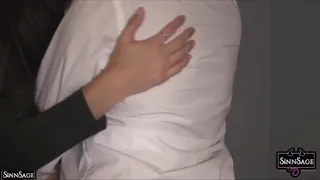 Brunette Sinn Sage And Her Lover Georgia Jones Scissoring With Pants!