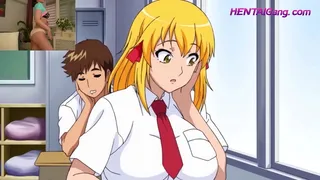 Childhood Friends Blonde Girl & Boy XXX Sex Chat ▸ HENTAI ENGLISH DUBBED (UNCENSORED)