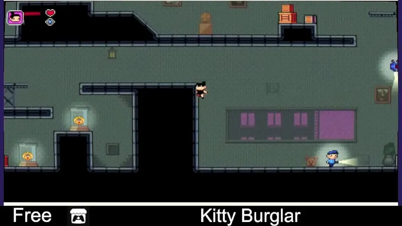 Play Kitty Burglar - Pornstar Scene Platformer