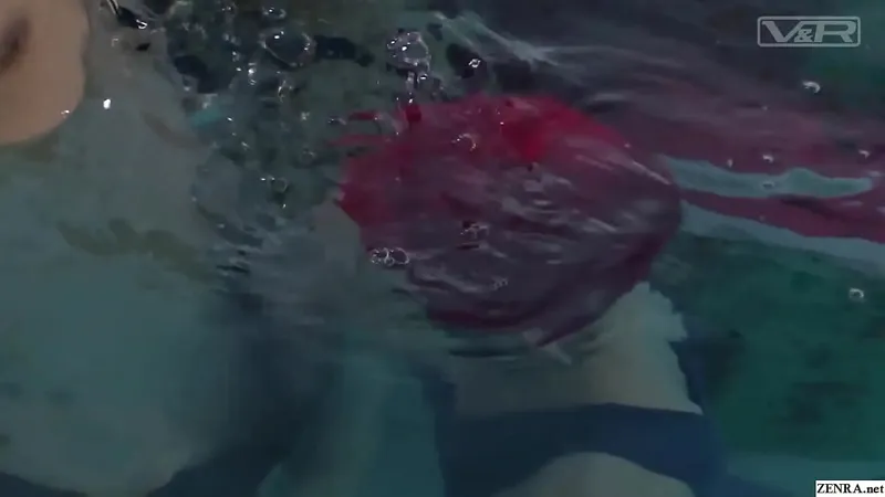 HD Japanese Swim Coach Handjob/Blowjob - Caught in Steamy Swimsuit Scene