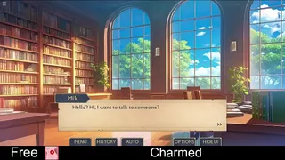 Charmed (free game itchio) Visual Novel