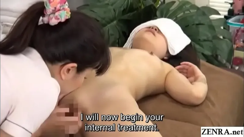Lesbian Massage - First-Timer's Erotic Experience - Shaved, Naked & Exploring
