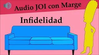 Would you like to do it with Marge Simpson? JOI Audio in Spanish.