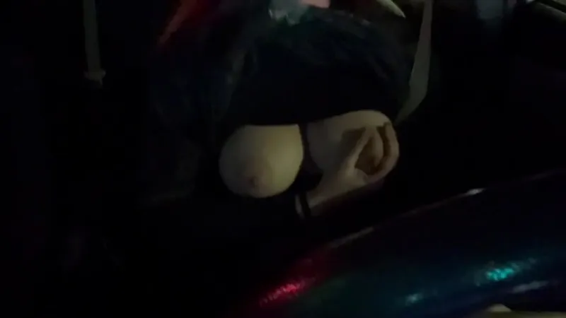 Artemisia Love's Big Boobs Car Ride - European Stepmom Exposes