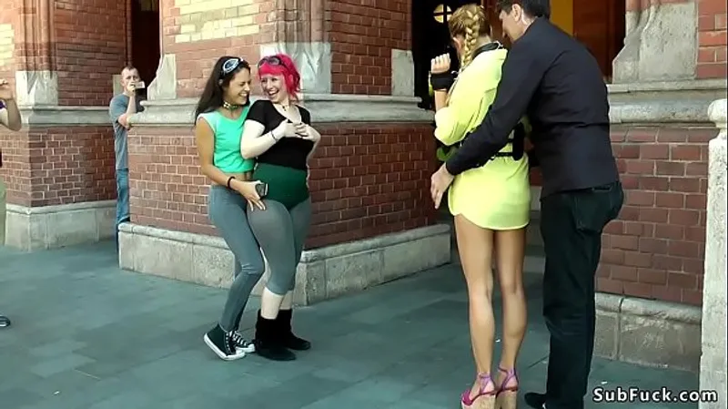 Candy Alexa - Flashing, Whipping, & Hardcore Outdoor-Bar Fucking