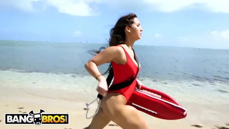 Valerie Kay - Thick Latina Lifeguard Porn Action