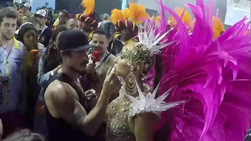 Backstage Carnival Prep - Star-Studded Action '19