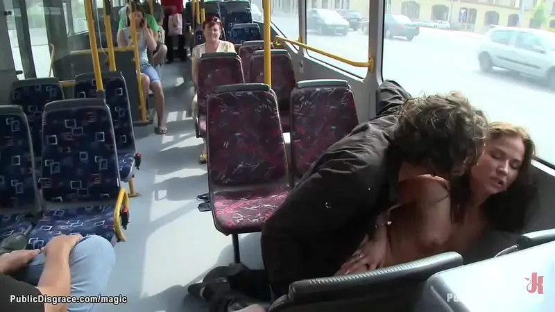 Naked Brunette Niki Sweet Public Humiliation & Bus Fucking by Zenza Raggi