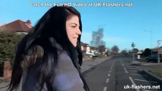Lucia Loves Flashing all over the UK