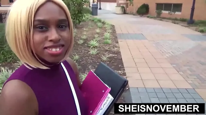 Young, Busty November Passes Class with Professor's BBC - Hardcore G-Style