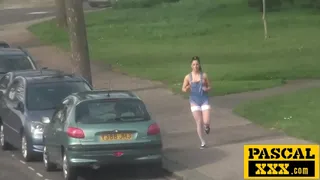 Big Tits British Fitness Babe Takes Face- and Anal Fuck Like a Trooper