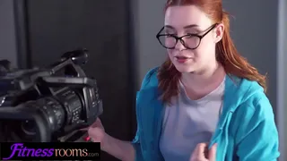 Fitness Rooms Kaira Love and blonde pussy licking facesitting gym sex