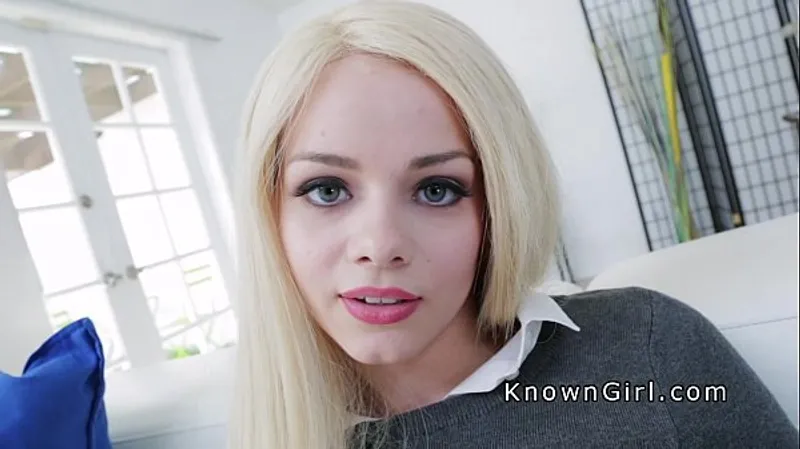 Blonde Student Beauty Fucks Hard