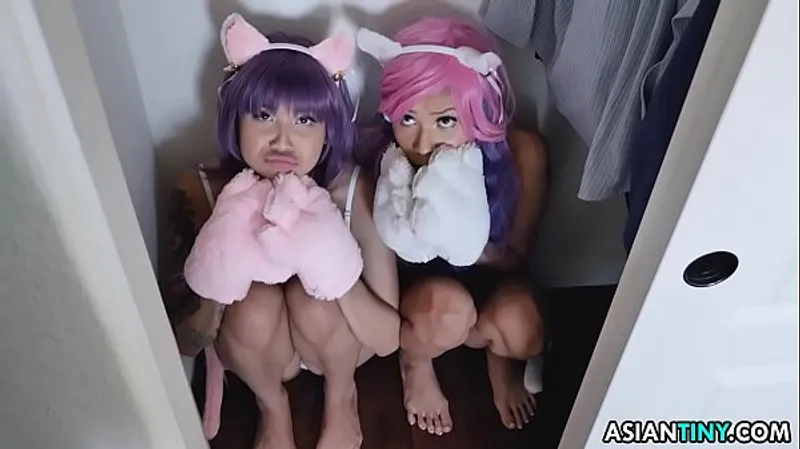 Asian Petites: Intense Double Penetration