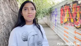 This Latina seemed embarrassing at first