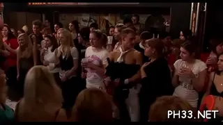 Waiter fucking bitches in face hole and other wholes with huge dark dick