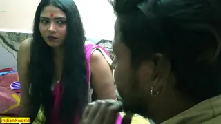 Indian Hotwife fucking with her close friend! Desi sex