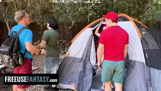 Foursome! We Share My Girlfriend and Fuck Outdoors - Freeuse Fantasy