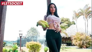 Latina Teen Babe shows what she does after work - LETSDOEIT.COM