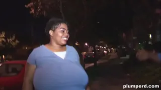 Super fat bitch slurping on a fat black dick