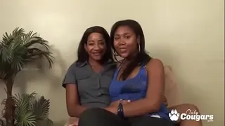 Big Booty Black Girls Has Strapon Sex