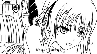 Comics - Young girl and fat boss