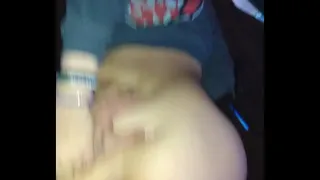 Latina ass sitting on fat cock