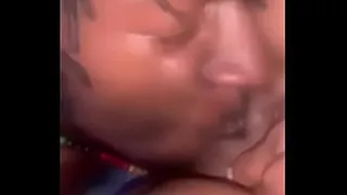 Hershey eats fat pussy