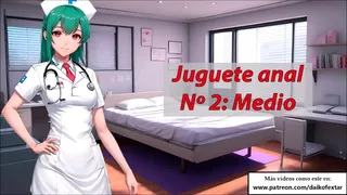 JOI Intense anal experiment ruined orgasms. Spanish voice.