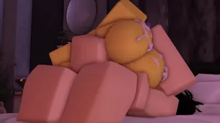 Cute Boy dominates a Roblox Noob Slut in a Bikini | Roblox Sex