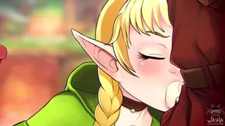 Linkle having some fun with the Links (Washa)