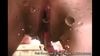 Blonde Teen Squirts on Camera