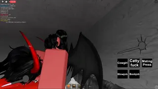 Trans Demon Girl Fucks Demon Girl