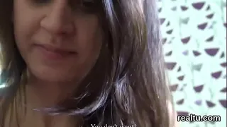 Filming My Horny Girlfriend While Masturbating Her Wet Cunt