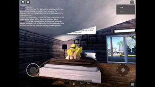 Roblox slut gets destroyed by yellow cock