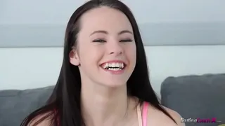 CastingCouch-X Veronica Takes First Porn Cock and Smiles