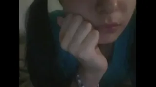 I suck my fingers for a while and that's it