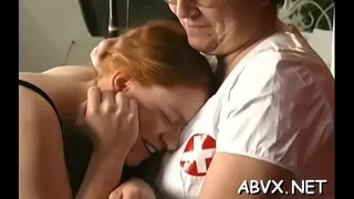 Naked doll amazing fetish bondage sex scenes with elderly man